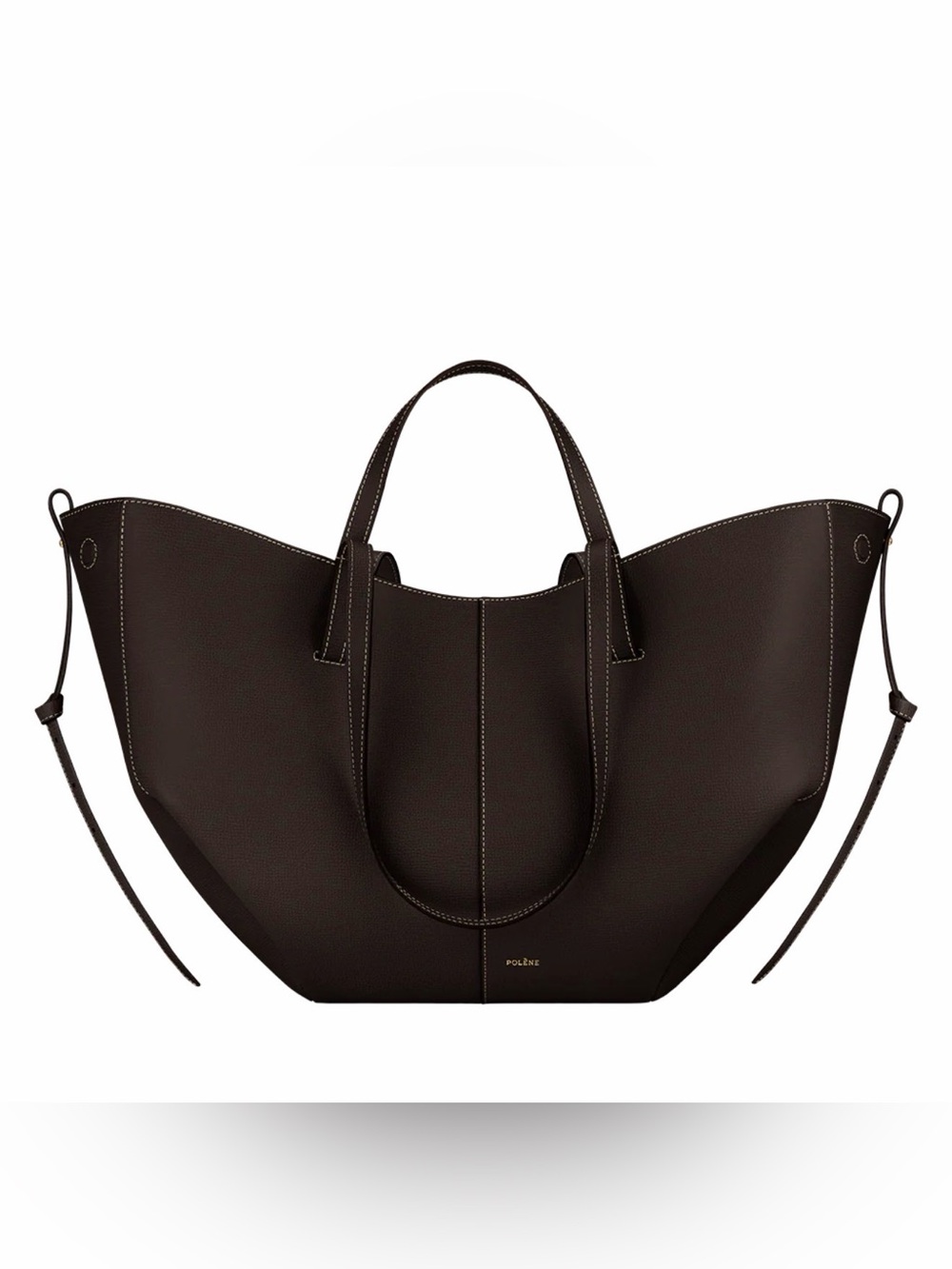 Polene Cyme Tote Textured Ebony - BRAND NEW